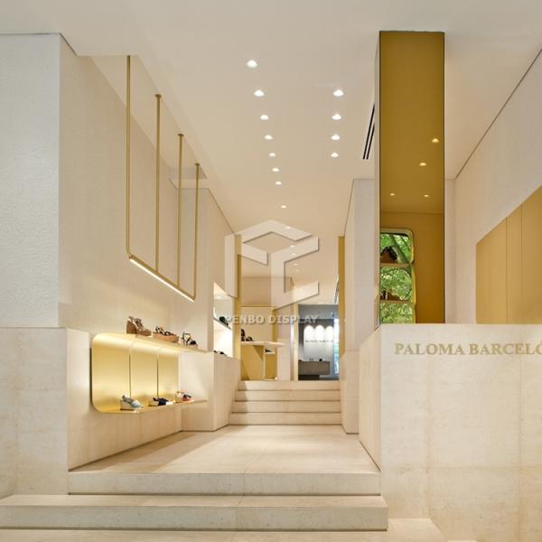 Buy Powdercoating Shoe Display Racks Shelves at wholesale prices