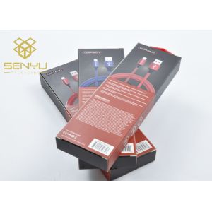 Custom Charger Cable Electronic Packaging Boxes Mobile Accessories Packaging