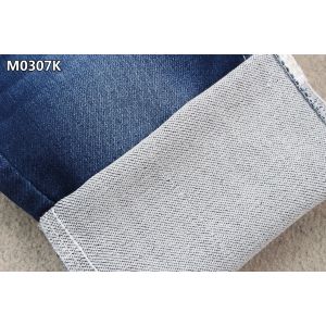 8.3 Oz Light Weight Fake Knitting Denim Fabric Super Soft Double Layer Jeans