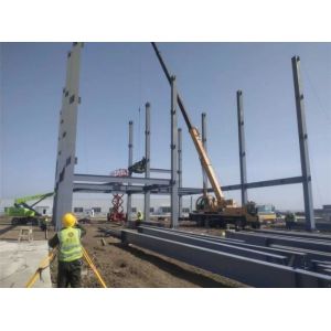 Galvanised Steel Frames Multi Storey High Rise Office Hotel Buildings Modern