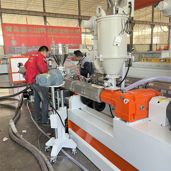 HDPE Double Wall Corrugated Pipe Tube Machine Bellows Production Machine