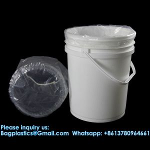 Plastic Manufacturer Supplies Durable Round Bottom Plastic Drum Barrel Liners
