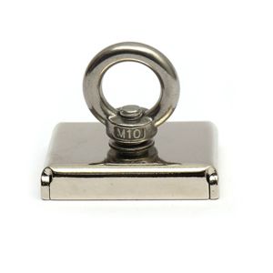 350lbs Rectanglar Neodymium Pot Magnet With Rope