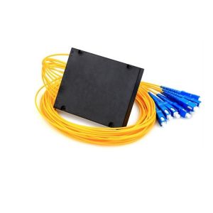 1X8 SC UPC Singlemode Fiber Optic ABS BOX PLC Splitter for Fiber Patch Cord