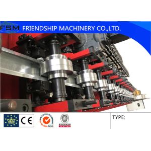 Full Automatic 3mm GI Door Frame Metal Roofing Machine Use Gearbox Driven