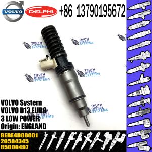 D13F Engine Parts Diesel inyector Fuel Injector Assembly BEBE4D08001 BEBE4D16001