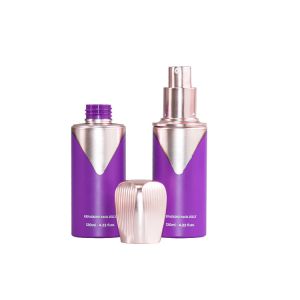 Luxury cosmetics packaging for lotion 120ml PETG bottle