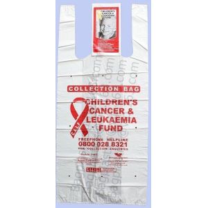 Compostable Charity Donation Collection bags, collection sacks, Donation sacks,