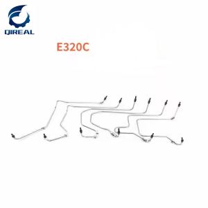 China E320C E320D Excavator Spare Parts C6.4 Engine High Pressure Oil Pipe on sale