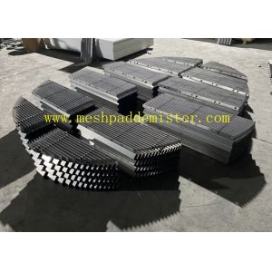 300mm 8 Passage Vane Plate Mesh Pad Mist Eliminator