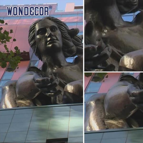 Large Street Art Bronze Figure Sculpture Portland