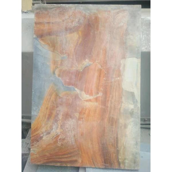 Rust Natural Split Slate Paving Tiles For Interior And Exterior