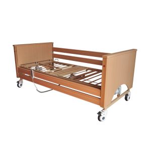 China Electric Operation Wooden Profiling Care Bed For Retirement Home on sale