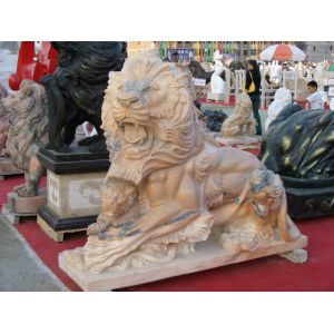 Quality One pair of Lions sculpture from China for sale