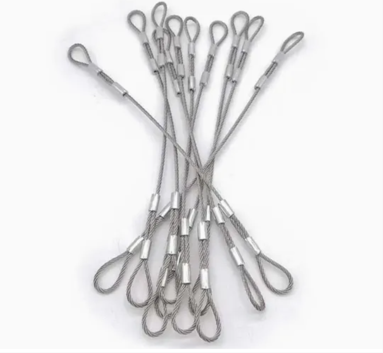 Premium 14mm Pressed Steel Wire Rope Sling Supplier for NZ, EU & US Markets