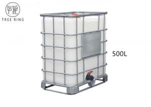 Quality PE 500L Intermediate Bulk Reconditioned Ibc Containers For Chemical Storage Recycling for sale