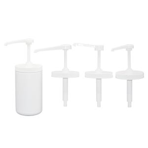 32oz 960ml Syrup Dispenser Bottle Condiment Pump Kit With 5ml 8ml 10ml Output