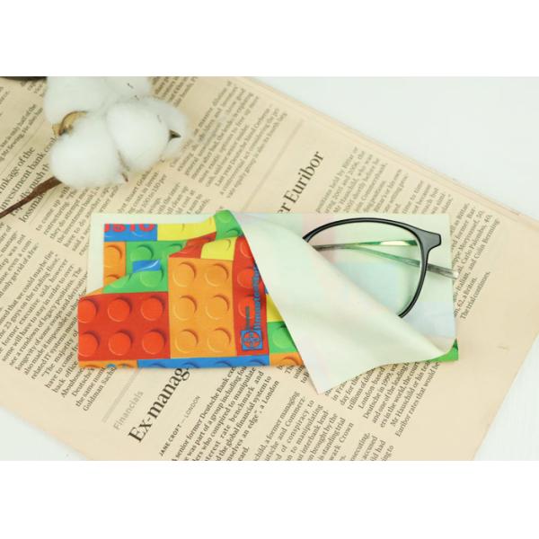 Buy Colorful Microfiber Glasses Cloth , Microfiber Lens Cleaning Cloth Customized at wholesale prices