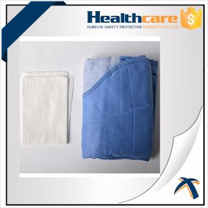 SMS Material Nonwoven Disposable Medical Drapes / Surgical Procedure Packs