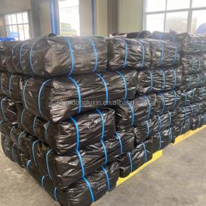 3x4m 4x5m 4x6m Black PE Tarpaulin for Sturdy Waterproof Dustproof Covering of