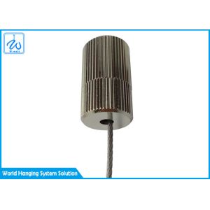 Brass Drop Ceiling Light Attachment Clamps With Steel Cable Wire