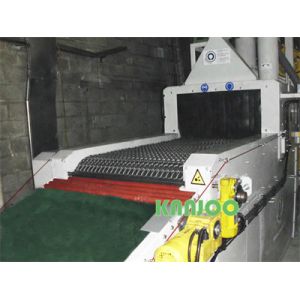 Auto Parts Mesh Belt Passing Shot Blasting Machine Wire Mesh Conveyor Type