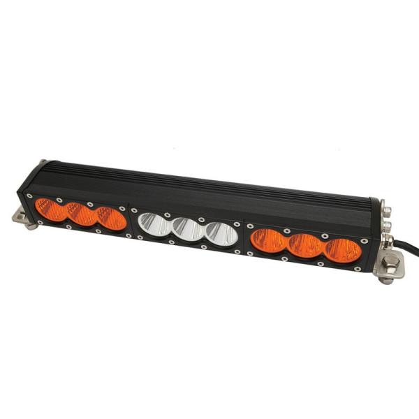 Amber& White offroad led light bar 10W Cree PC lens DHCB-L90SDC
