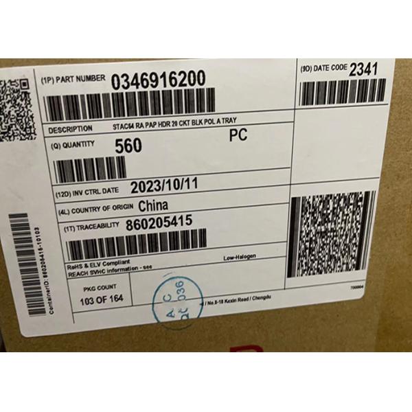 Buy Integrated Circuit Chip 34691-6200 Automotive Rectangular Connectors at wholesale prices