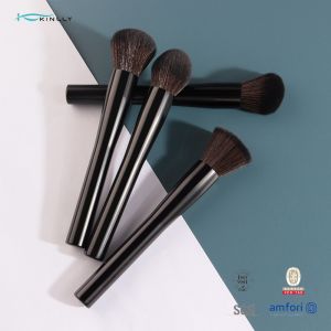 OEM ODM Single Makeup Brush All In One Aluminium Ferrule And Handle