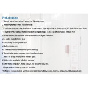 Biology Lab Disinfection Vaporized Hydrogen Peroxide Generator