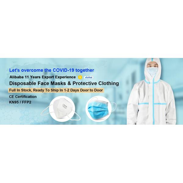 Antibacterial SMS Medical Protective Clothing For Hospital Eco Friendly