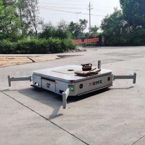 Quality 5T Material Handling Omnidirectional Wheel Transport Platform for sale