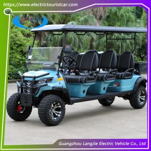 Quality Customized 48 Volt 6 Seat Street Legal Golf Electric Cart Safty Used For Children for sale