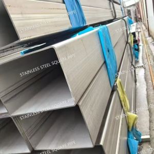 Quality 316L Stainless Steel Square Pipe 30x30mm 3mm Marine Grade for sale