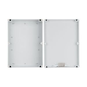 290x210x100mm plastic distribution box with lid