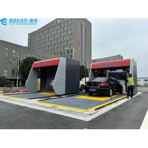 15 Cars/Hour Rollover Car Wash Machine with 5 Brushes