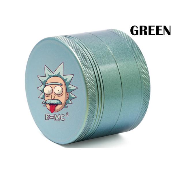 Aluminum Alloy 4 Layer Herb Grinder , 63mm Do Dry Week Marijuana Grass Grinder