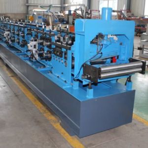 China CZ Purlin Roll Forming Machine with 16 Roller Stations Automatic Fixed-Length Cutting and Hydraulic Station for High Efficiency on sale