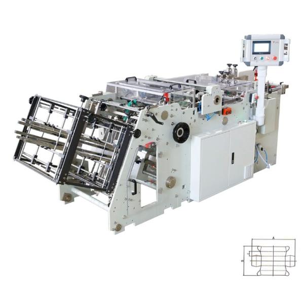 Buy 200PCS/Min Paper Box Making Machine With 630mm Blank Width at wholesale prices