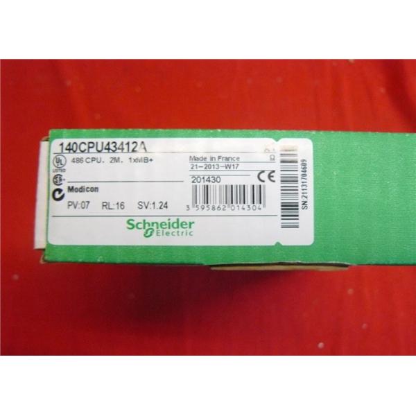 Buy 140CPU43412A Modicon Quantum PLC / CPU Single Slot 80486 Processor With Mathematical at wholesale prices