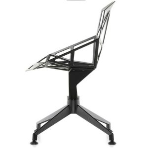 Treated Aluminum Magis Modern Classic Office Chair One With 4 Star Base