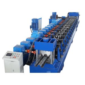 Precise Highway Guardrail Roll Forming Machine with 2*22KW Main Machine Power