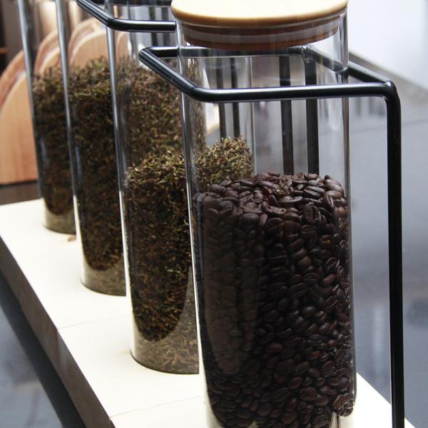 FDA Dried Fruits 1000ml Glass Sealed Display Bottle