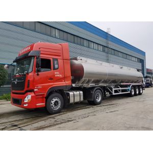 3 BPW Axles 36000 Liters Stainless Steel Oil Tank Trailer