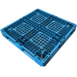 Injection 1500kgs Lightweight Plastic Pallet Container Transportation