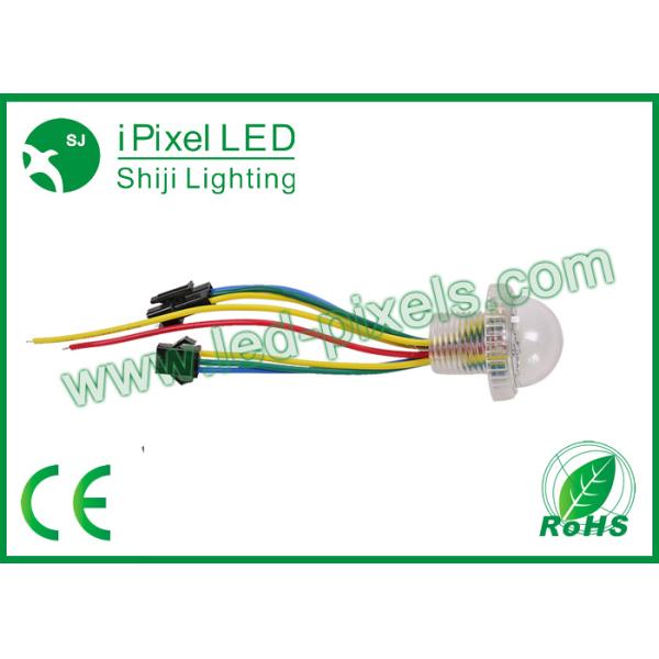 New body 26mm DC12V 20pcs/chain 3pcsSMD5050 RGB Pixel LED for outdoor usage