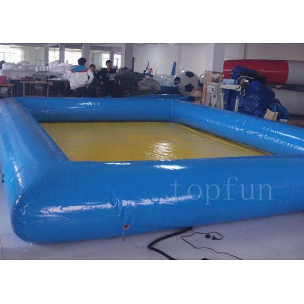 Sqaure Soft PVC Tarpaulin Inflatable Water Pools For Family Use / Kids / Adults