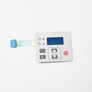 Tactile Button PET Membrane Switch With 0.25mm 0.5mm Thickness