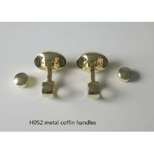 H052 Accessories For Coffin Lift Coffin Handles Casket In High Polishing