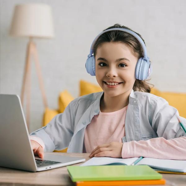 Waterproof Wireless Earbuds Bluetooth 5.3 Cute LED Bluetooth Headphones